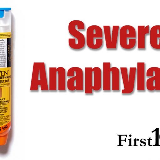 severe anaphylaxis first10em