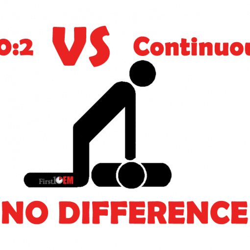 continuous chest compressions versus interrupted at 30:2