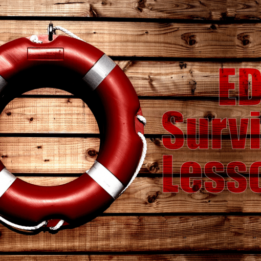 Survival lessons for emergency medicine