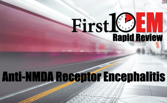 Anti-NMDA receptor encephalitis title image