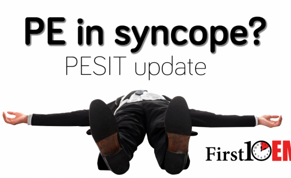 PE in syncope