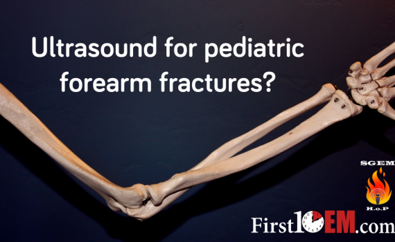 Ultrasound for pediatric forearm fractures