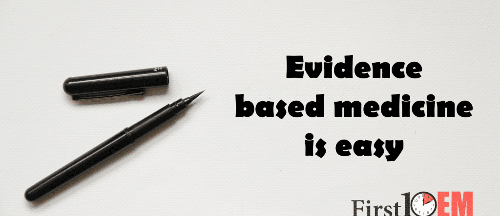 EBM is easy