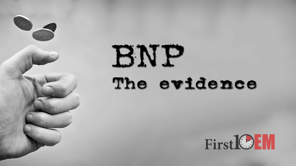 BNP evidence