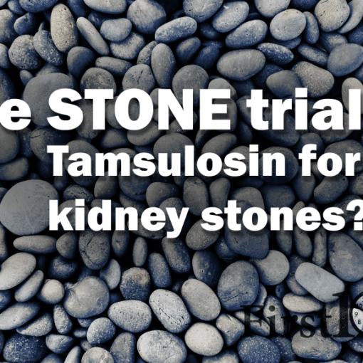 Tamsulosin for kidney stones