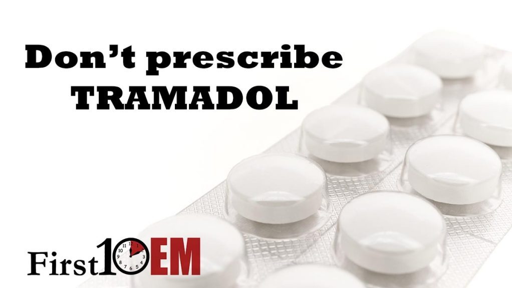 Don't prescribe tramadol
