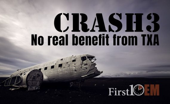 Crash 3 shows no benefit from TXA