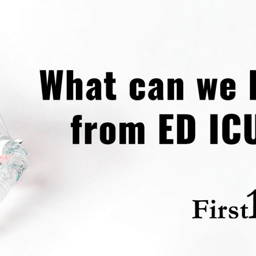 What can we learn from emergency department intensive care units EDICUs