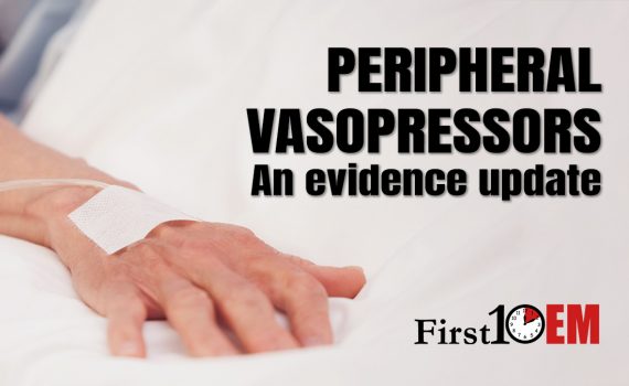 peripheral vasopressors update