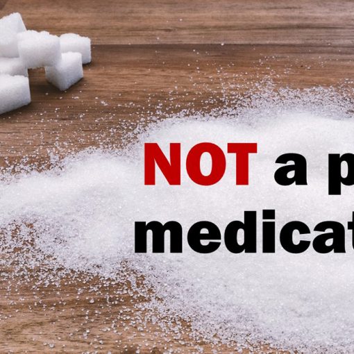 Sucrose is not a pain medication