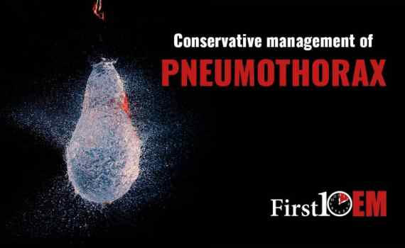 Conservative treatment for primary spontaneous pneumothorax