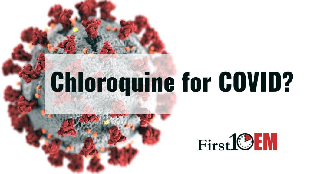 Chloroquine for COVID