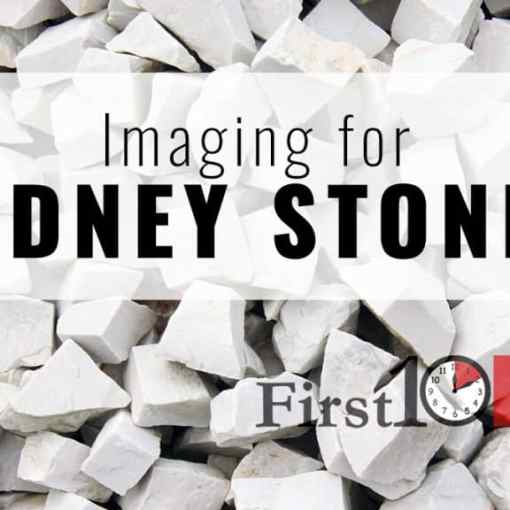 Imaging in renal colic