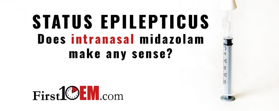 intranasal midazolam in status epilepticus