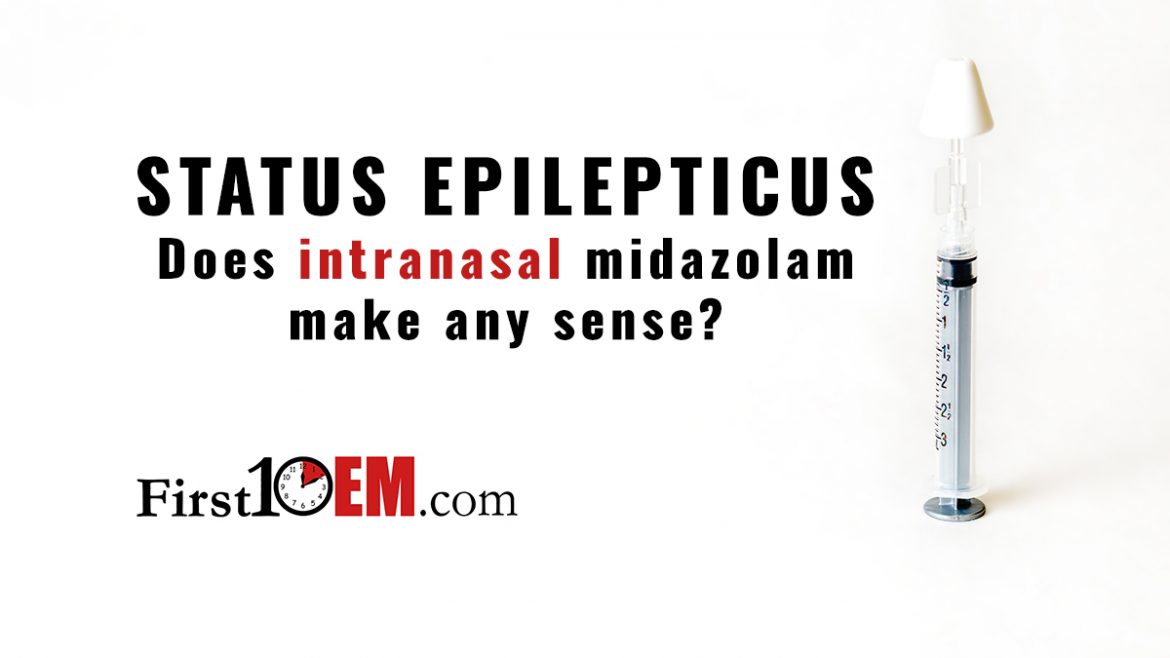 intranasal midazolam in status epilepticus
