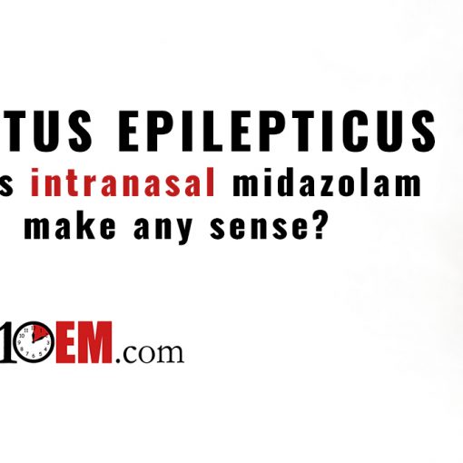 intranasal midazolam in status epilepticus