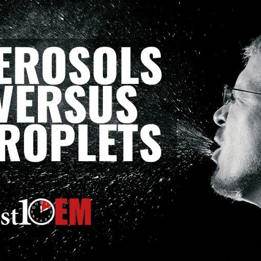 Aerosols droplets and airborne spread