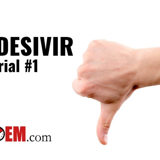 Remdesivir negative trial