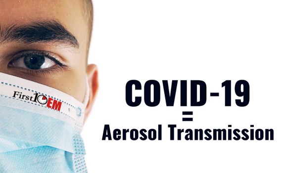 Covid-19 is spread by aerosol transmission