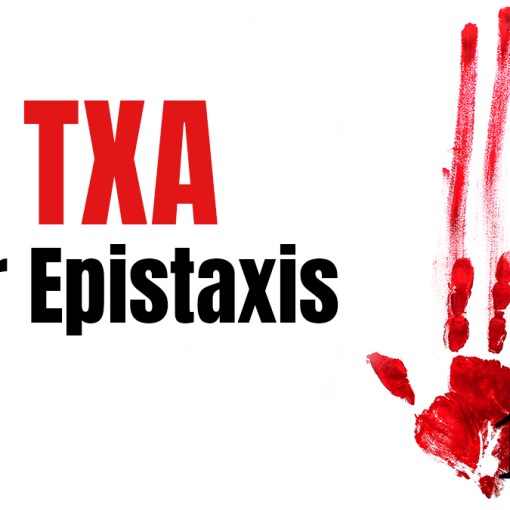 TXA for epistaxis NoPAC trial