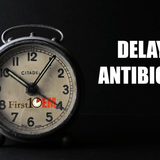 Delayed antibiotics