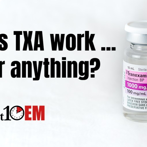 Does TXA work for anything