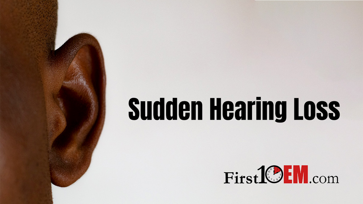 Sudden hearing loss