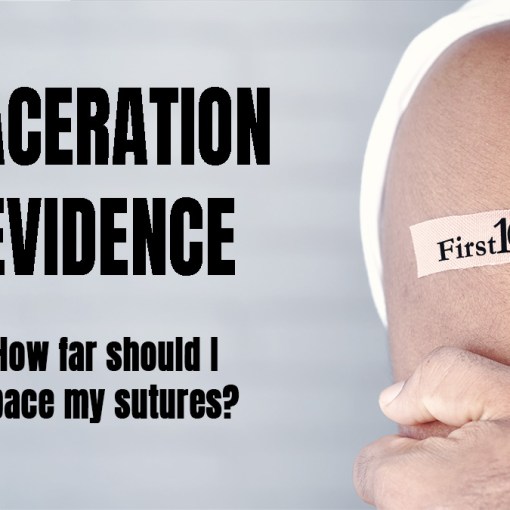 First10EM how far should I space sutures