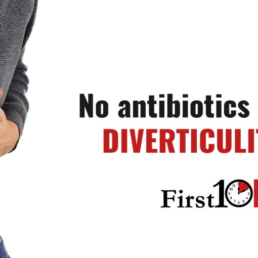 No antibiotics diverticulitis