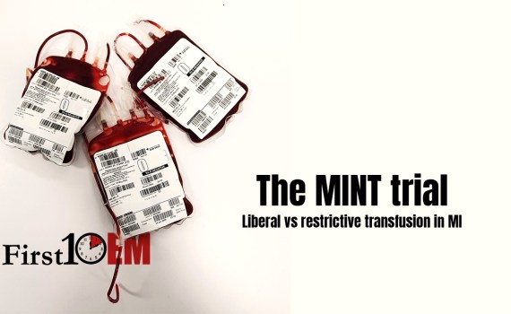 The MINT trial liberal restrictive transfusion MI