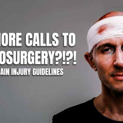The brain injury guidelines FIRST10EM