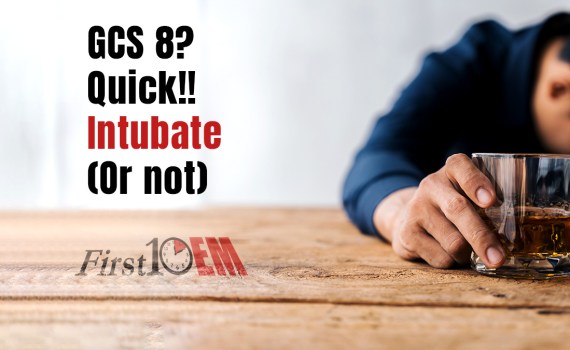 GCS 8 obviously doesn't mean intubate