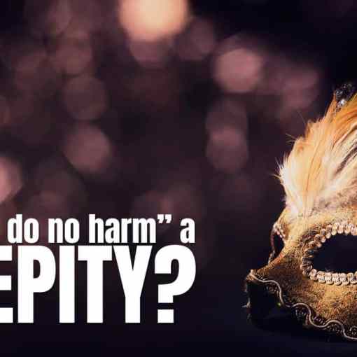 Is first do no harm a deepity First10EM