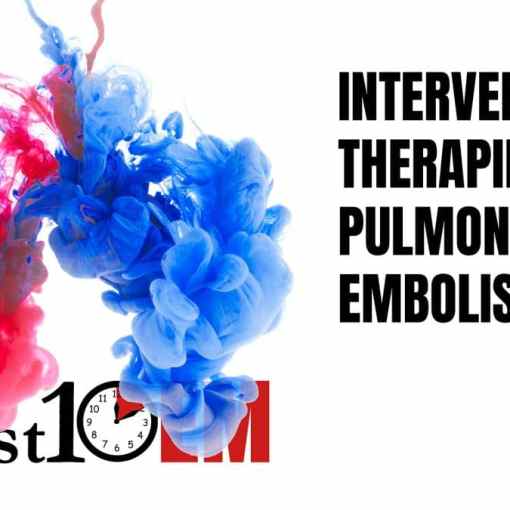 PEERLESS interventional therapies for pulmonary embolism