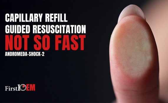 ANDROMEDA-SHOCK-2 capillary refill guided resuscitation