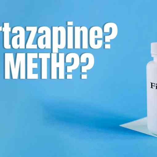 Mirtazapine for meth