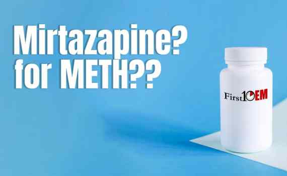 Mirtazapine for meth